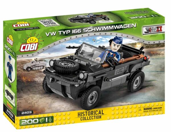 Keywords: VW Type 166 Schwimmwagen - German Amphibious Off-Road Vehicle #2403

Modified Description: A box with a VW Schwimmwagen - German Amphibious