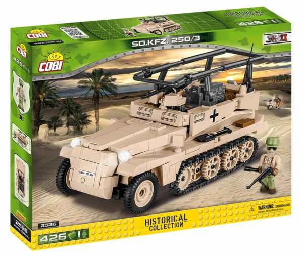 A Lego box containing a SD. KFZ. 250/3 Vehicle #2526 model.