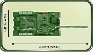 A green SU 100 #2541 tank.