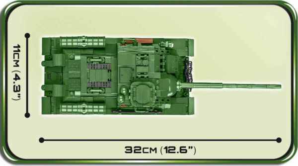 A green SU 100 #2541 tank.