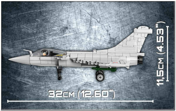A model of the Rafale C Fighter Aircraft #5802.