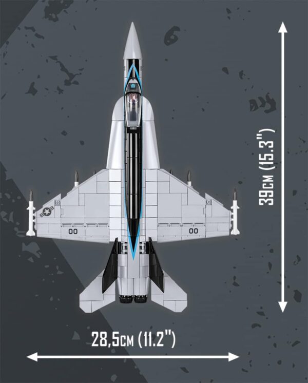 COBI TOP GUN: Maverick F/A-18E Super Hornet #5805 - Image 7