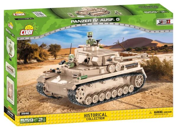 Lego Panzerkmpfwagen IV AUSF. #2546 artillery.