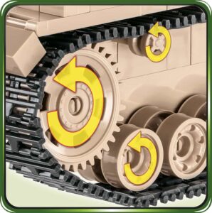 A Panzerkmpfwagen IV AUSF. #2546 with gears.