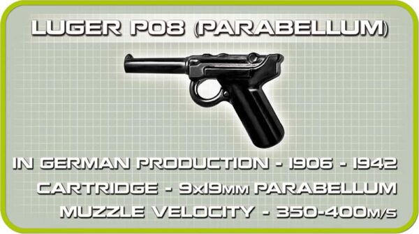 Luger pb parabellum will be replaced with Panzerkmpfwagen IV AUSF. #2546