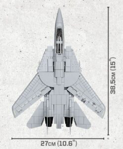 A Lego model of the Top Gun F-14 Tomcat #5811-A.