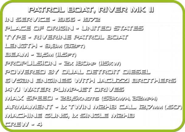 Patrol Boat River (PBR) MK II #2238: River Patrol Boat.