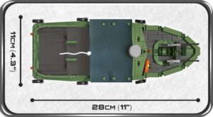 Patrol Boat River (PBR) MK II #2238 dimensions.