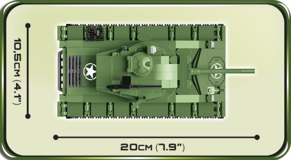 An image of an M24 Chaffee, serial number #2543.