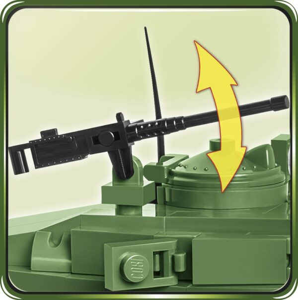 An M24 Chaffee #2543 tank featuring an arrow.