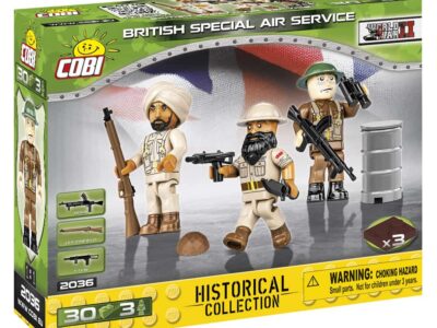 Lego historical collection featuring the British SAS (#2036).