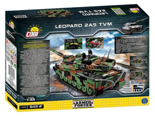 Leopard 2A5 TVM #2620 Lego model.