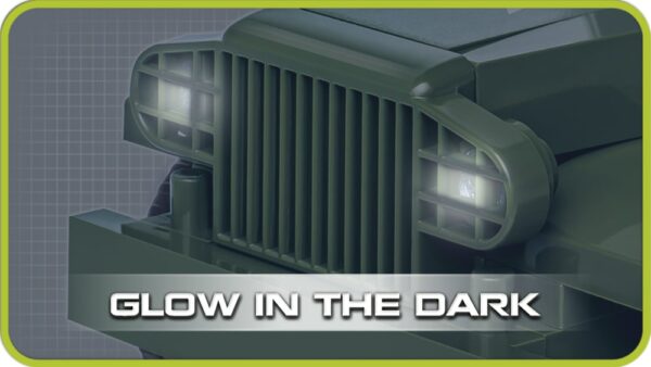 Glow in the dark, Dodge WC-54 Ambulance #2257.