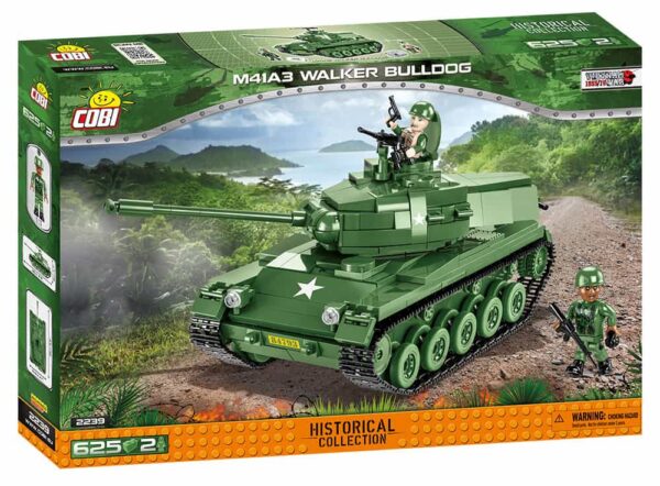 Lego version of the M41A3 Walker Bulldog #2239.