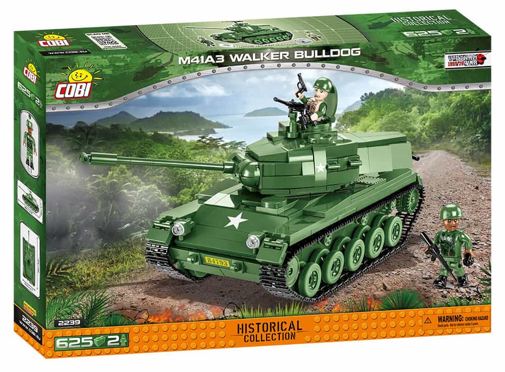 M41A3 Walker Bulldog #2239 - Military Bricks I Cobi Brand Military