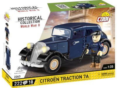 1934 Citroen Traction 7A used by the French Resistance during World War II.
