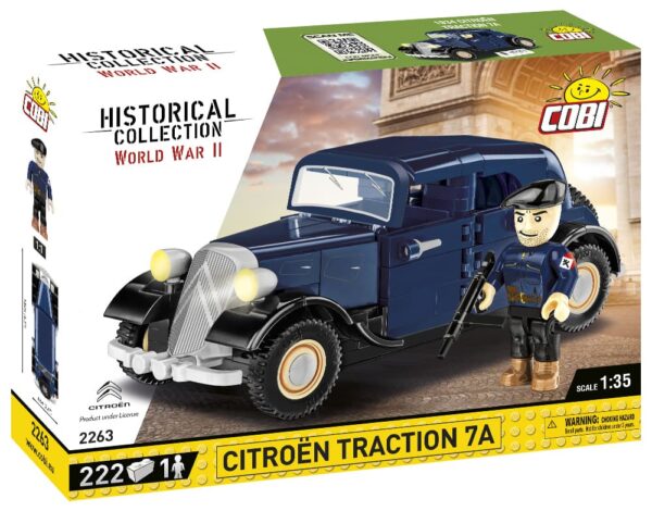 1934 Citroen Traction 7A used by the French Resistance during World War II.