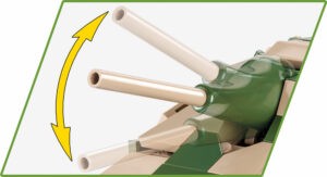 A JAGDPANZER 38 (HETZER) #2558 with arrows pointing in different directions.