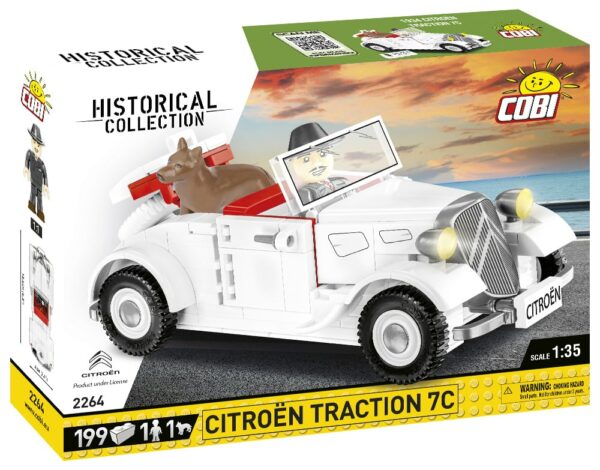 Historical collection Citroen Traction 7C from 1934.