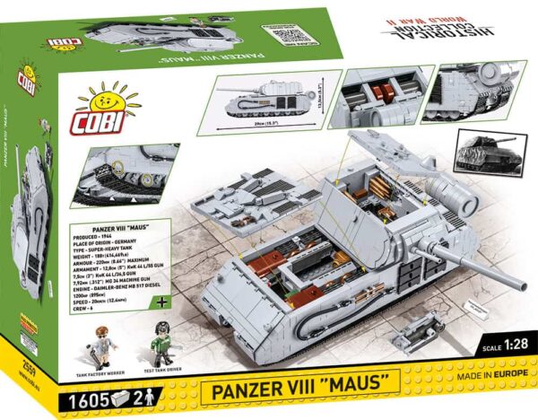 A box containing a rare PANZER VIII MAUS 1605 KL #2559 tank.