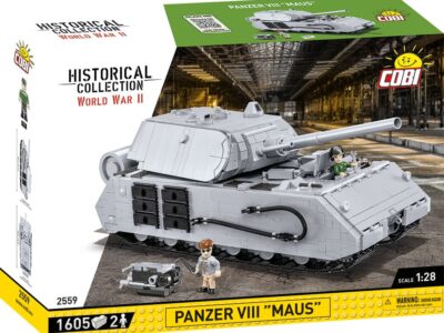 Historical collection featuring the iconic PANZER VIII MAUS 1605 KL #2559 tank.