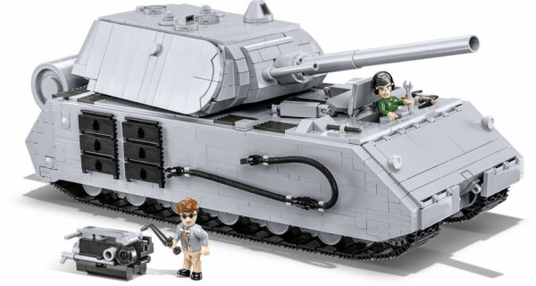 A PANZER VIII MAUS 1605 KL #2559 tank equipped with a machine gun.
