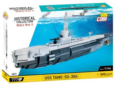 USS Tang (SS 306) #4831 Lego set featuring the USS Tang submarine.