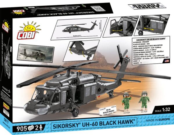 A box containing a Sikorsky Black Hawk 893 KL. #5817 helicopter.