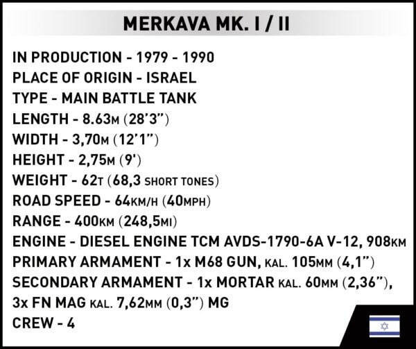 Merkava MK.I #2621 engine.