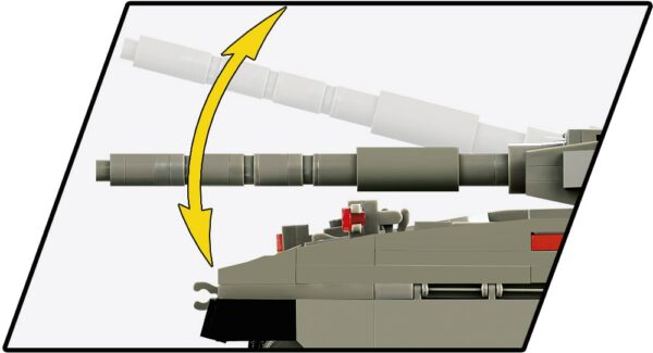 An image with a Merkava MK.I #2621 tank, arrow pointing to it.