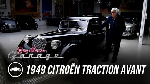 1949 French Sophistication: Jay Leno explores the Citroën Traction Avant in his Garage.