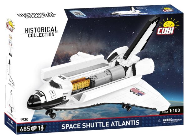 Space Shuttle Atlantis #1930 is boxed.