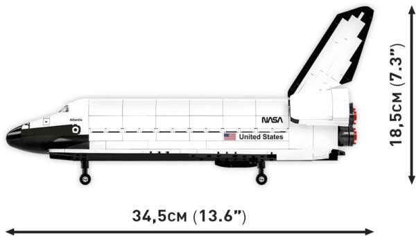 Nasa Space Shuttle Atlantis #1930 model kit.
