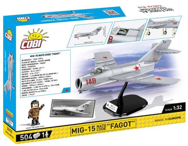 COBI MIG-15 Fagot #2416 - Image 3