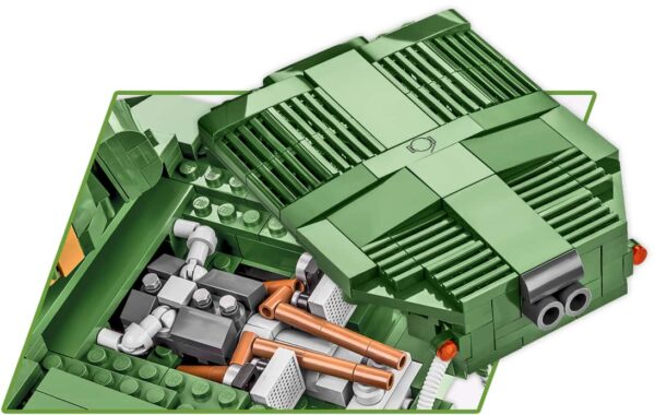 A green M26 Pershing (T26E3) #2564 tank is shown with a white background.