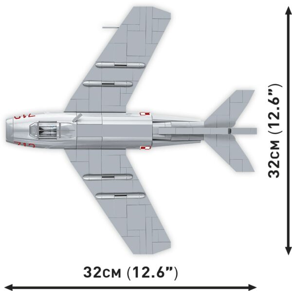 Model of LIM -1 Polish Air Force 1952 #5822 fighter plane.