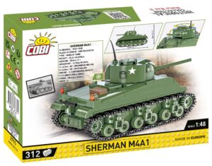 Cub tank model, Sherman M4A1 1:48 Scale #2715.