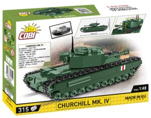 Churchill MK.IV Lego set in 1:48 scale.