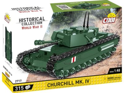 Historical collection featuring a 1:48 scale Churchill MK.IV #2717.