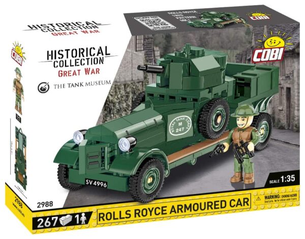 Cub historical collection featuring a Rolls Royce Armored Car in 1:35 scale.