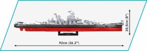 Iowa-Class Battleship #4836 with 4in1 Executive Edition.