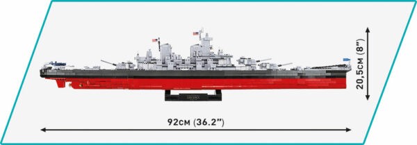 Iowa-Class Battleship #4836 with 4in1 Executive Edition.