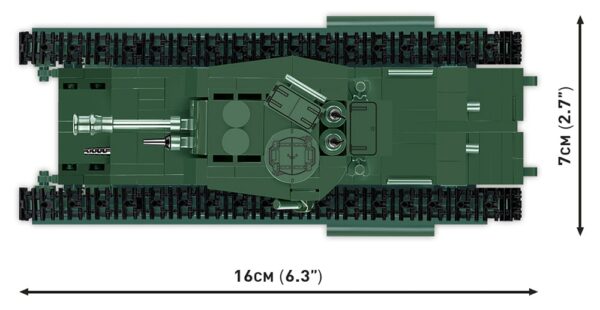 A green Churchill MK.IV #2717 tank in a 1:48 Scale is shown.
