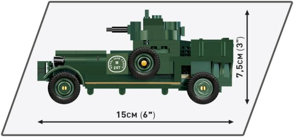 COBI Rolls Royce Armored Car Scale 1:35 #2988 - Image 6