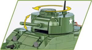 Sherman M4A1 1:48 Scale #2715.
