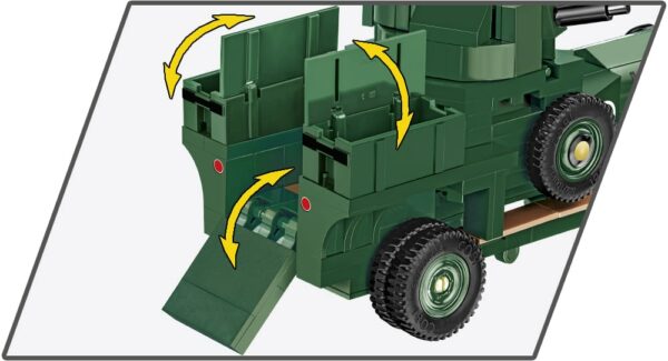 A green Rolls Royce Armored Car Scale 1:35 #2988 with arrows.