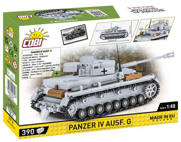 Cube Panzer IV Ausf.D #2714 - 1:48 Scale.