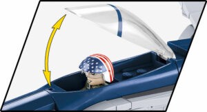 Cockpit view of F/A-18C Hornet #5810.