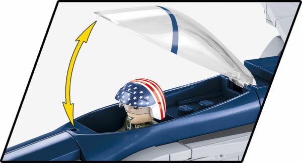 Cockpit view of F/A-18C Hornet #5810.