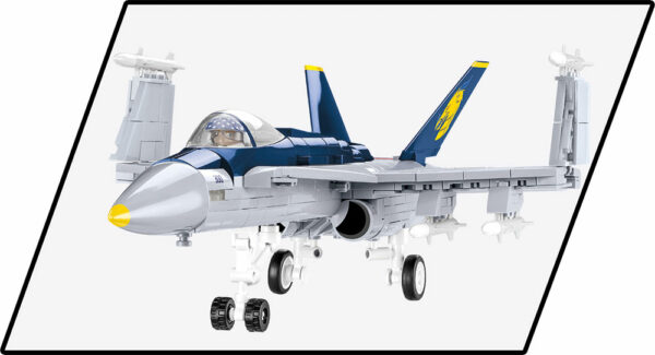 A model of the F/A-18C Hornet #5810 fighter jet.